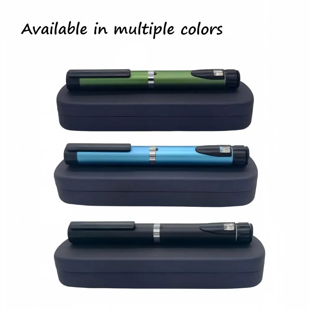 V2 Reusable Metal Injection Pen 0-60IU Adjustable Dose Injector Compatible with 3ml Cartridge Insulin Peptide Pen