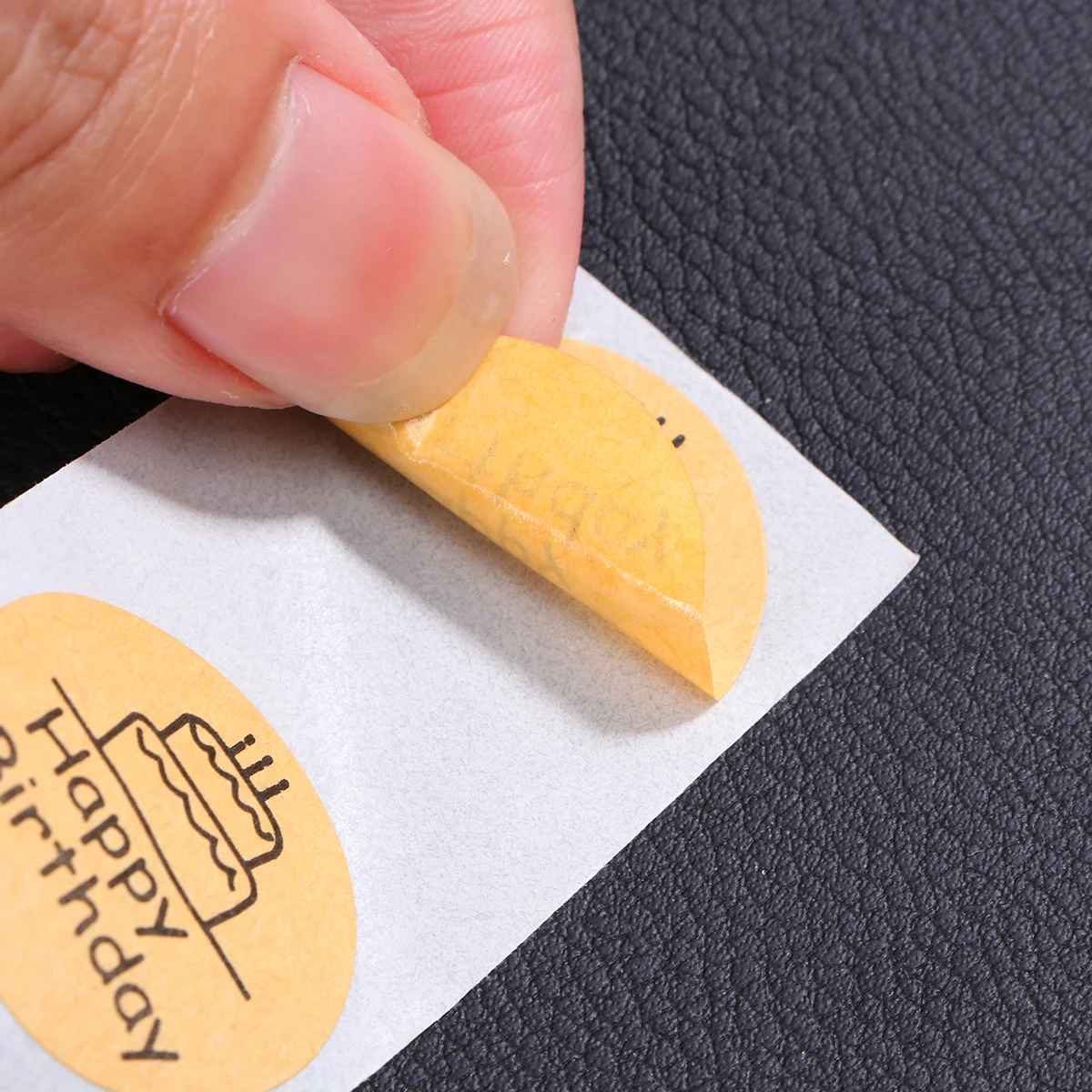 

Sealing Stickers Wrapping Pearlescent Round Label Envelope Adhesive Decal Baking Packing Self-adhesive