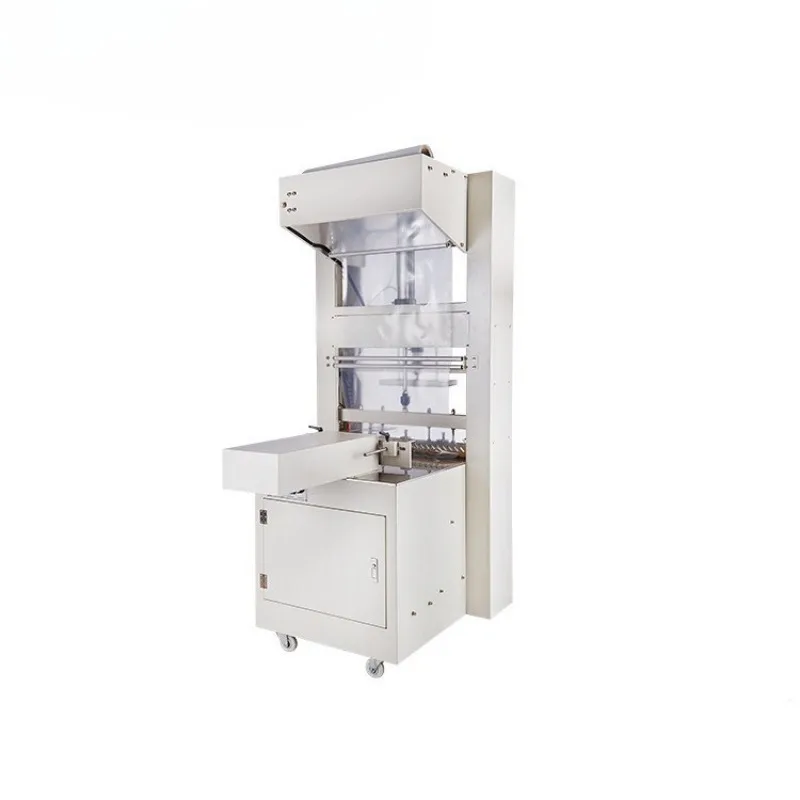 Cuff Type 600 Semi-automatic Film Covering Machine, Mineral Water Tank, Box Box Film Covering Machine