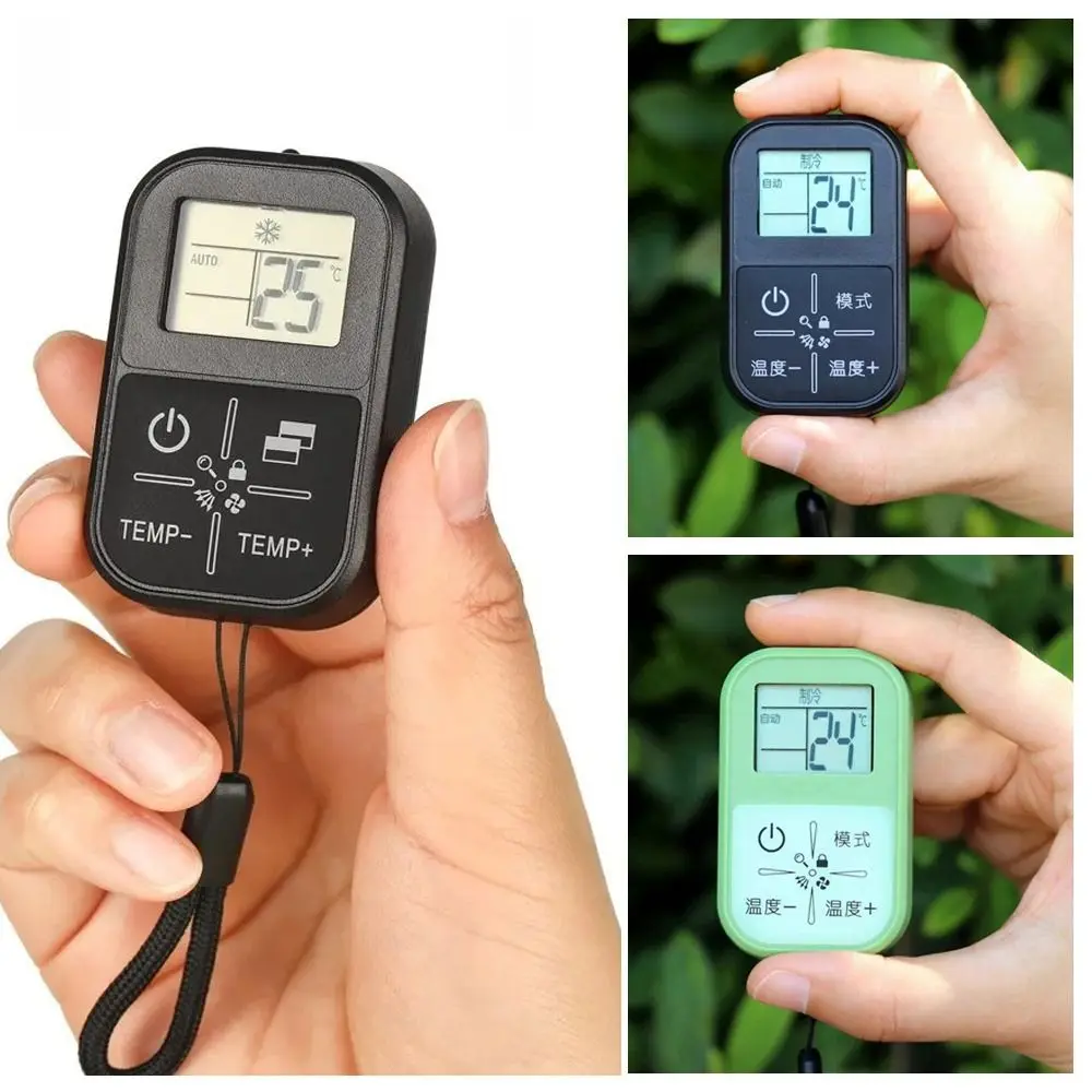 Climatiseur en plastique, télécommande, noir, vert, tout modèle de marque, panneau de commande à distance, Mini accessoires de climatisation