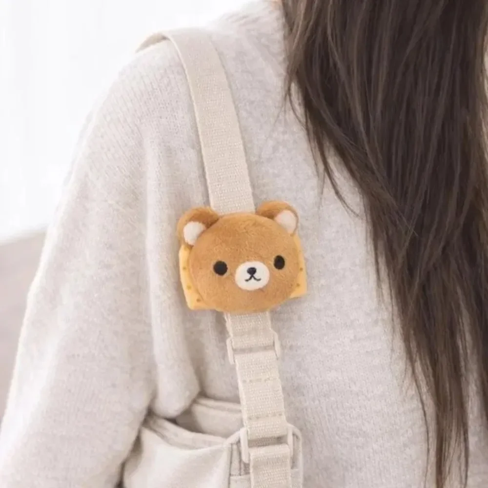 Plush Bear Bag Ornament Keychain description 6