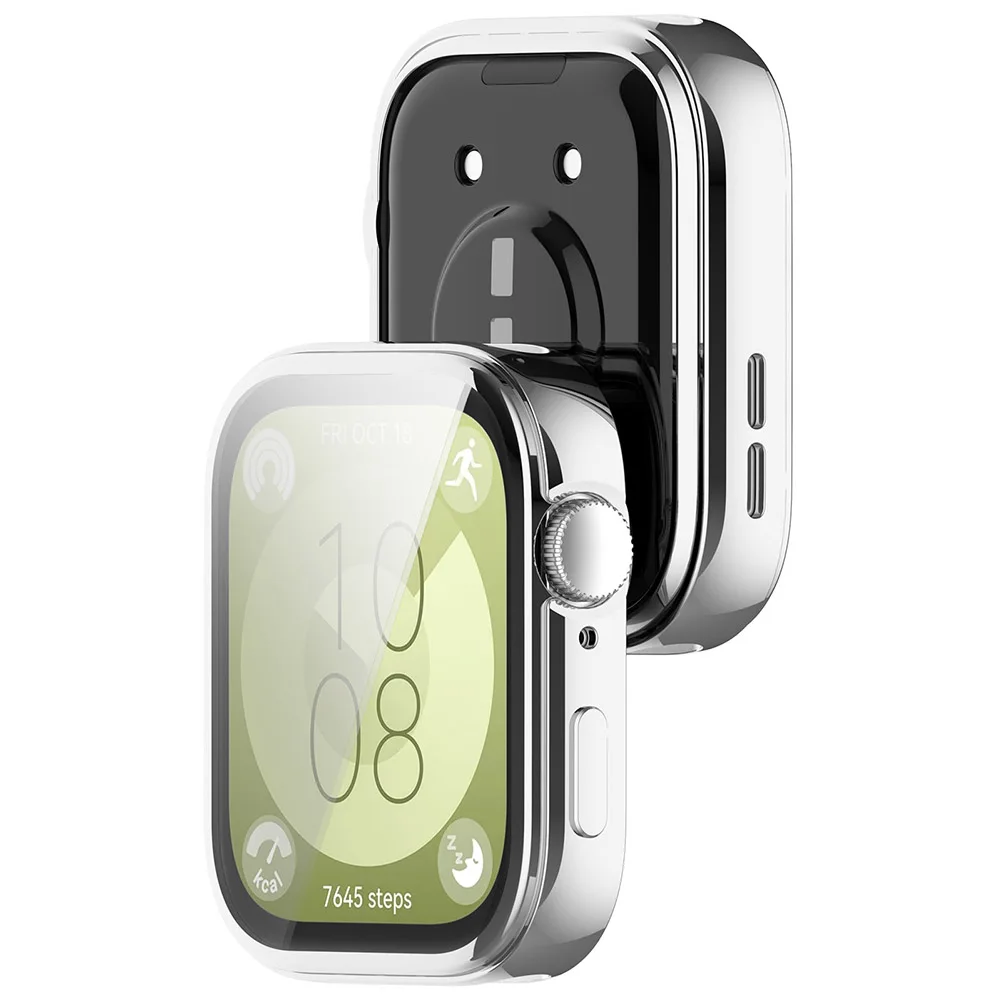 Чехол из ТПУ, мягкий защитный чехол с полным бампером, защитный чехол для часов от падения, защитный чехол для часов, бампер для экрана для Huawei Watch Fit 3,