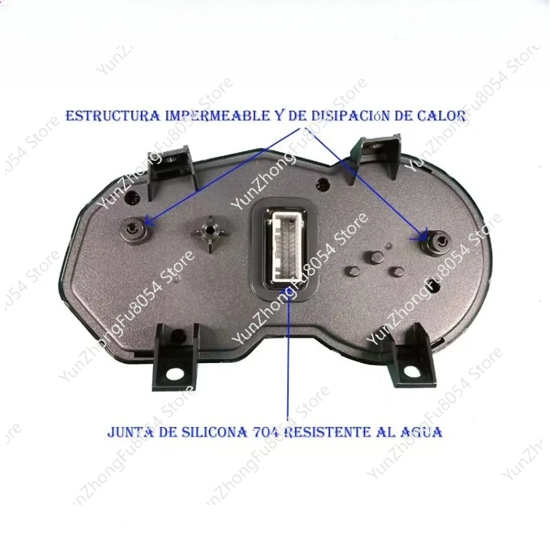 ل Ltalika 150z 150sz 170z دراجة نارية صمام ثنائي باعث للضوء عداد السرعة #5