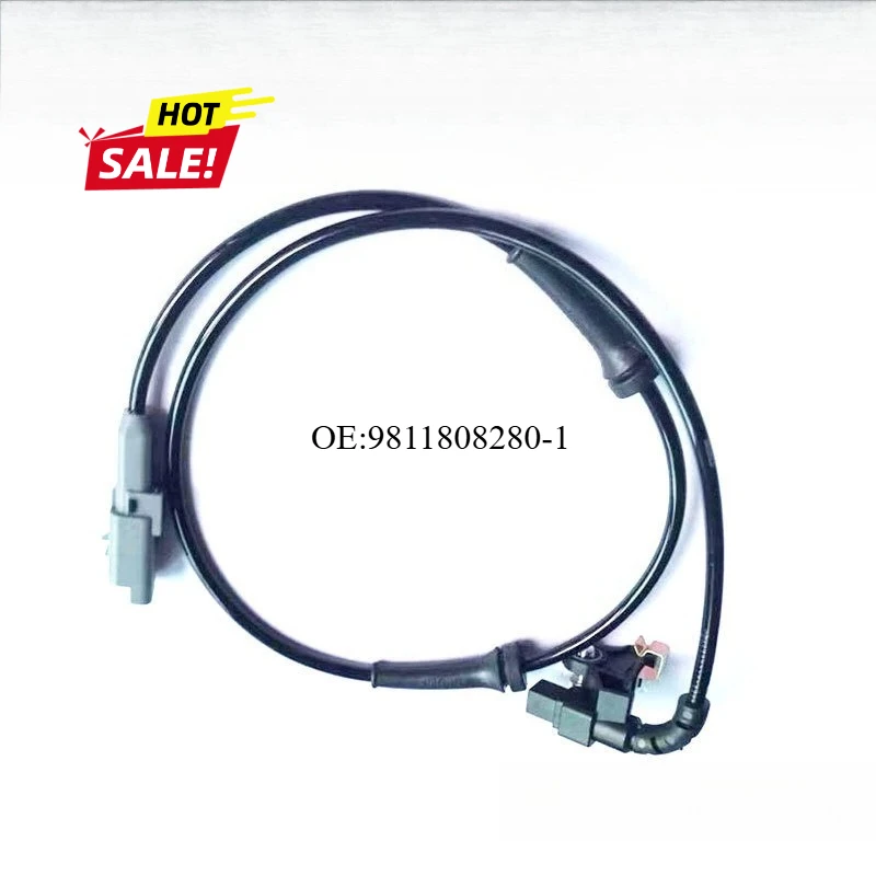 

9811808280-1 ABS wheel speed sensors Rear for Peugeot 308
