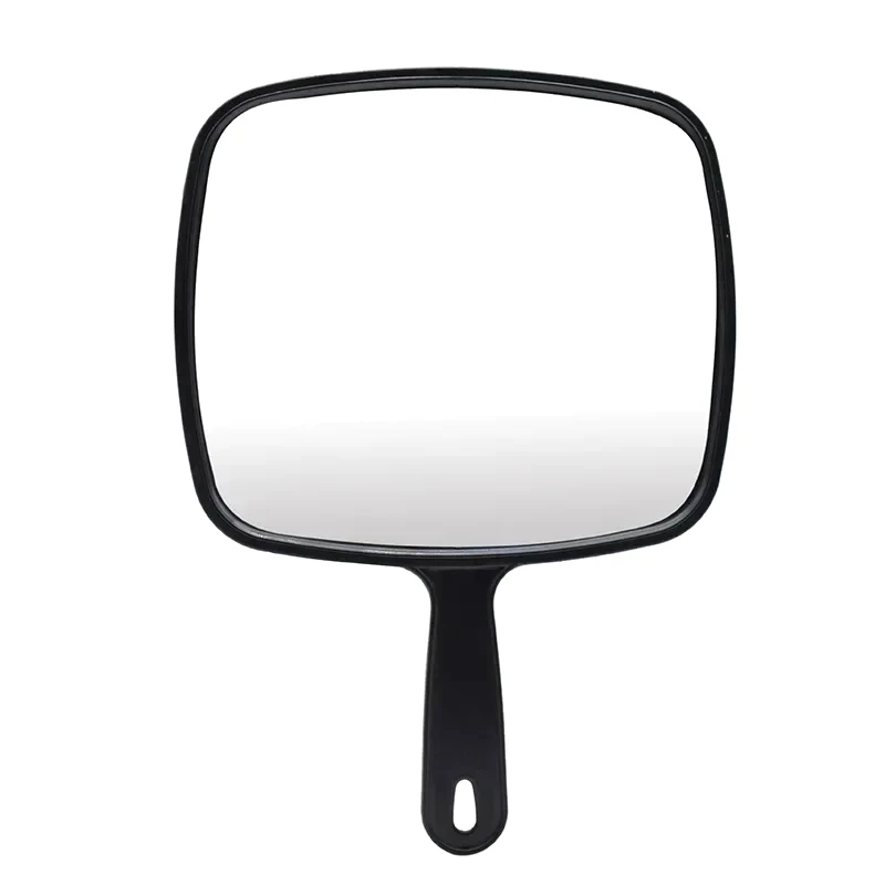 New Handheld Mirror Professional Handheld Salon Barbers Hairdressers Mirror With Handle Practical Hand Mirror For Home