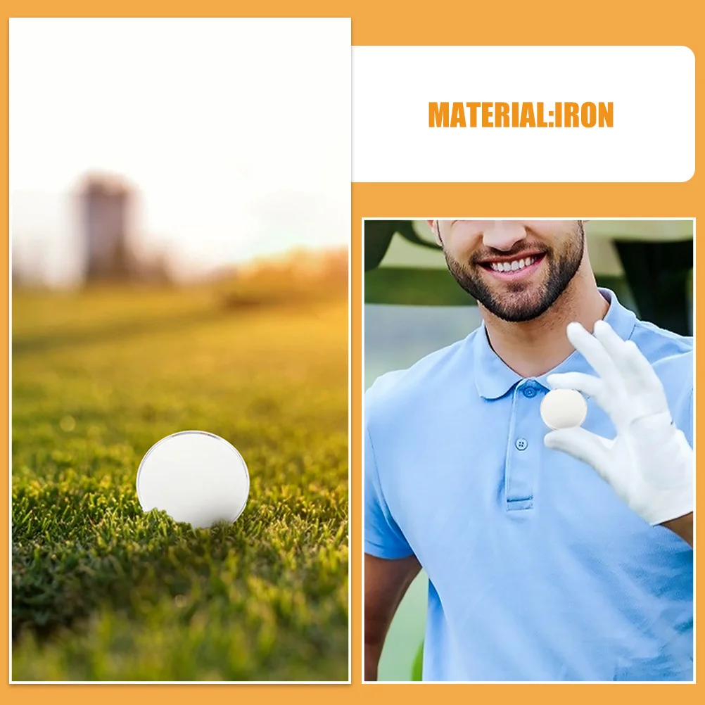 6 قطعة علامات الغولف جولة فارغة التسامي بمناسبة أداة ل كرة جولف محاذاة و Divot إصلاح موقف مسطح علامة الأماكن