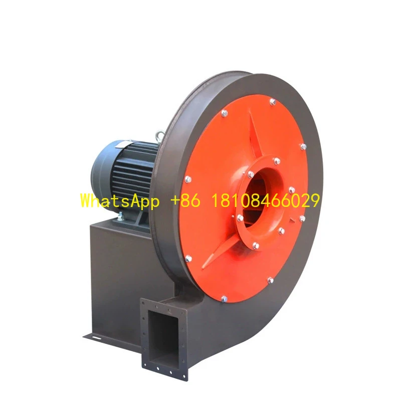 Ventilador de ventilación centrífuga Industrial de alta presión 9-12, eliminación de polvo para transporte de plástico, hierro fundido de pie libre