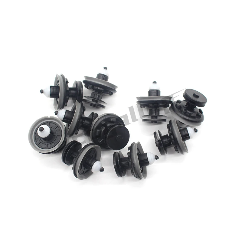 10x Interior Door Trim Panel Card Clips 6Q0868243 For VW Volkswagen Touran Tiguan Golf Passat Polo Car Plastic Rivets Fasteners view 4