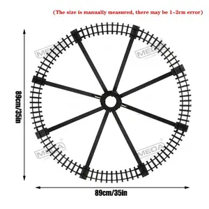 بطارية تشغيل قطار القطار مع ألعاب السكك الحديدية للسيارة الصوتية والخفيفة ، مسار زخرفة شجرة قطار عيد الميلاد ، ألعاب كهربائية للأطفال أفضل 12 شاحنة OLX مبيعا سانتا كاتارينا - رقم 12