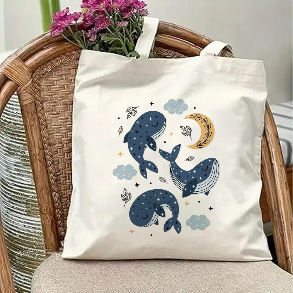 Trendy Dental Hygiene Canvas Tote Bag Cute Black Tooth Heart Graphic Reusable Eco Friendly Grocery Travel Shoulder Gift Purse
