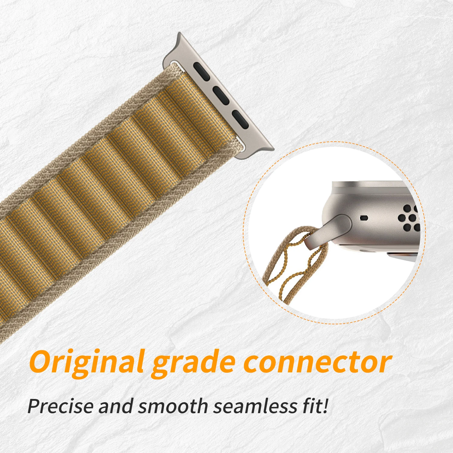 Kebitt New High Quality Nylon Strap Alpine Loop For Apple Watch Series 11 10 9 8 7 6 5 Se 3 Ultra 3 2 Band Iwatch 46mm 45mm 49mm