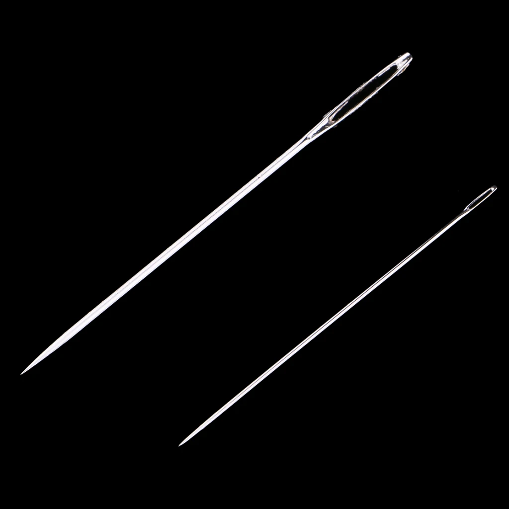 Hand Sewing Assorted Sizes Blunt Tip Steel Embroidery Kit for Sewing Crafting and Darning
