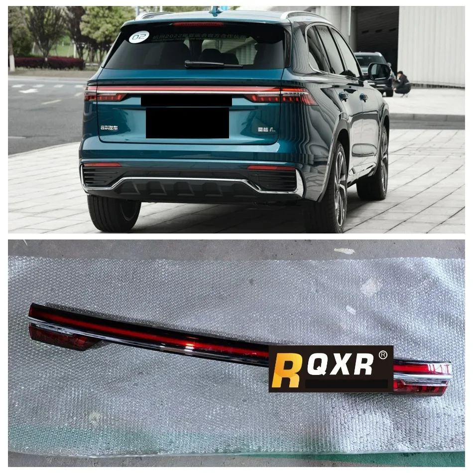 Car Led Additional Brake Light For Geely Tugella L Mangaro Monjaro Rear light Stop Warning Lamp Driving light