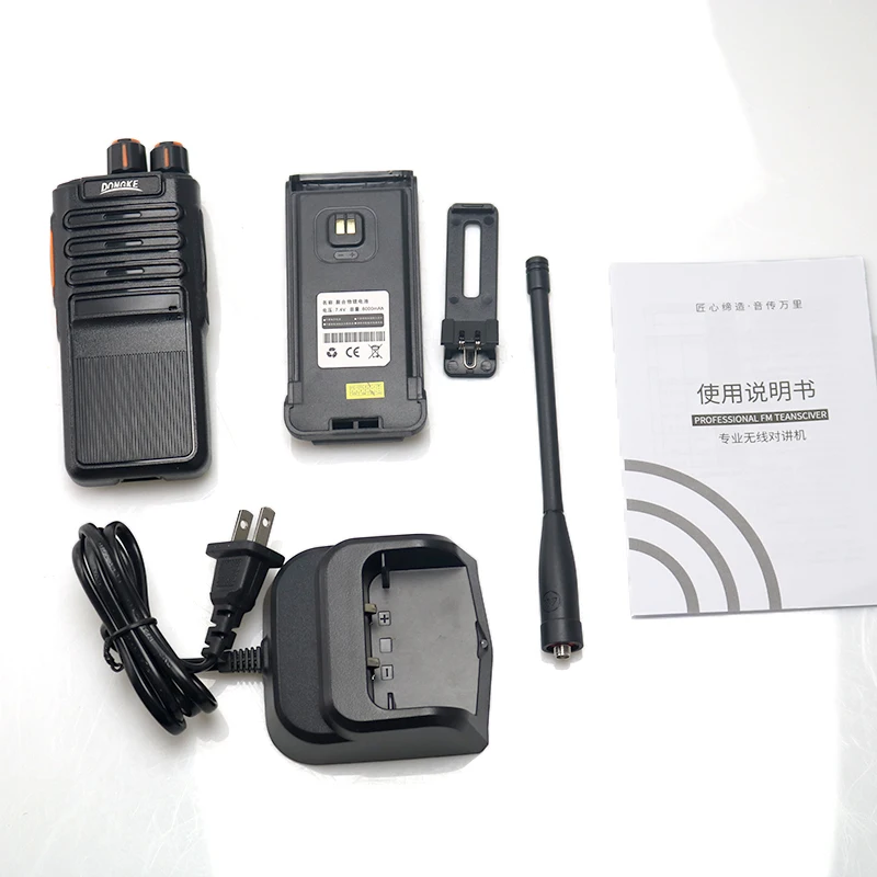 DK-777 12W Powerful walkie talkie UHF 400-470MHz 10W 5-10Km Long Range Two Way Radio for hunting outdoor PMR446 walkie talkies