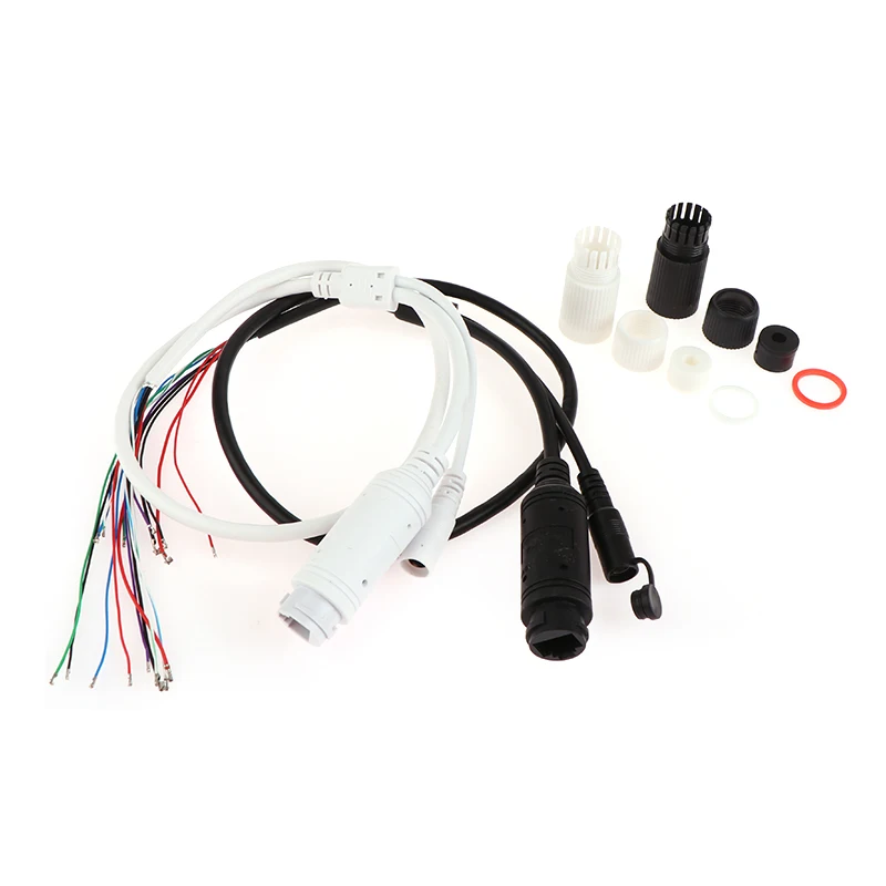 48V Tot 12V Poe 9 Kabel Met Dc Audio Ip Camera Rj45 Kabel Ingebouwd Poe Module Voor Cctv Ip Camera