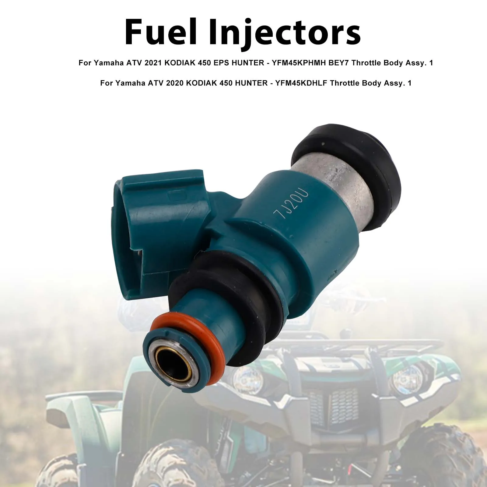 

Topteng BB5-13761-00 Fuel Injectors For Yamaha KODIAK 450 2018 2019 2020 2021 2022