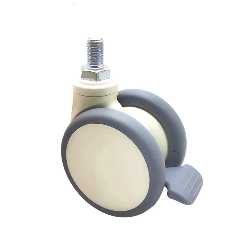 

DF-10 Wheel with Brake for Medical Equipments and Accessories Castor for Trolley Swivel Medical Funiturel Hospital Beds