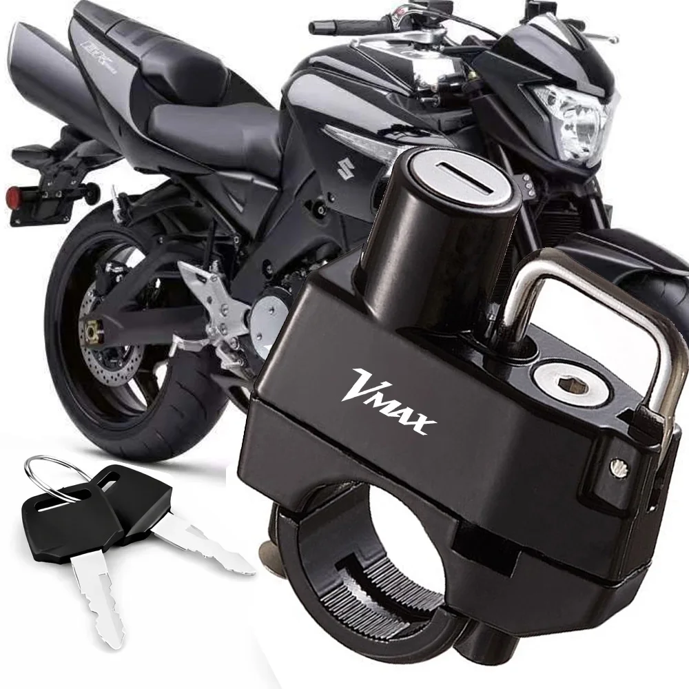 For Yamaha VMAX V-MAX V MAX 1200 1985-2008 Motorcycle Supplies Helmet Lock Anti-theft Locker Locking Device Rustproof