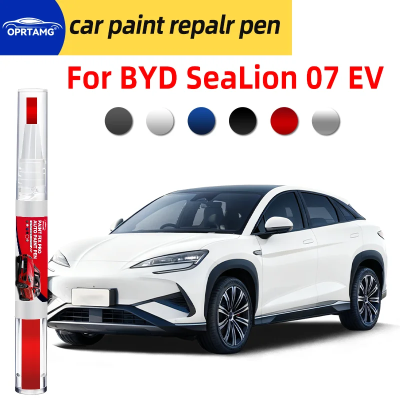 Caneta de Pintura para Retoque de Carro BYD Sealion 7 EV, Caneta para Reparação de Arranhões, Ferramentas de Detalhamento, Acessórios para Carro, Gadg