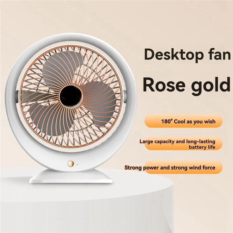 A91P Portable Small Fan Desktop USB Fan Home Dormitory High Wind Power