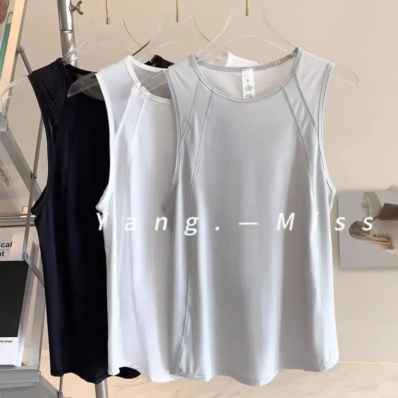 Lemon Classic Shaping Yoga Lightweight Mesh Tank Top Sleeveless Running Gym Exercise Breathable Sweatwicking Fitness Clothing