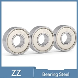 5Pcs Metal Seal High Speed Silent High Quality Deep Groove Ball Bearing 603 604 605 606 607 608 609 623 624 625 626 627 628zz