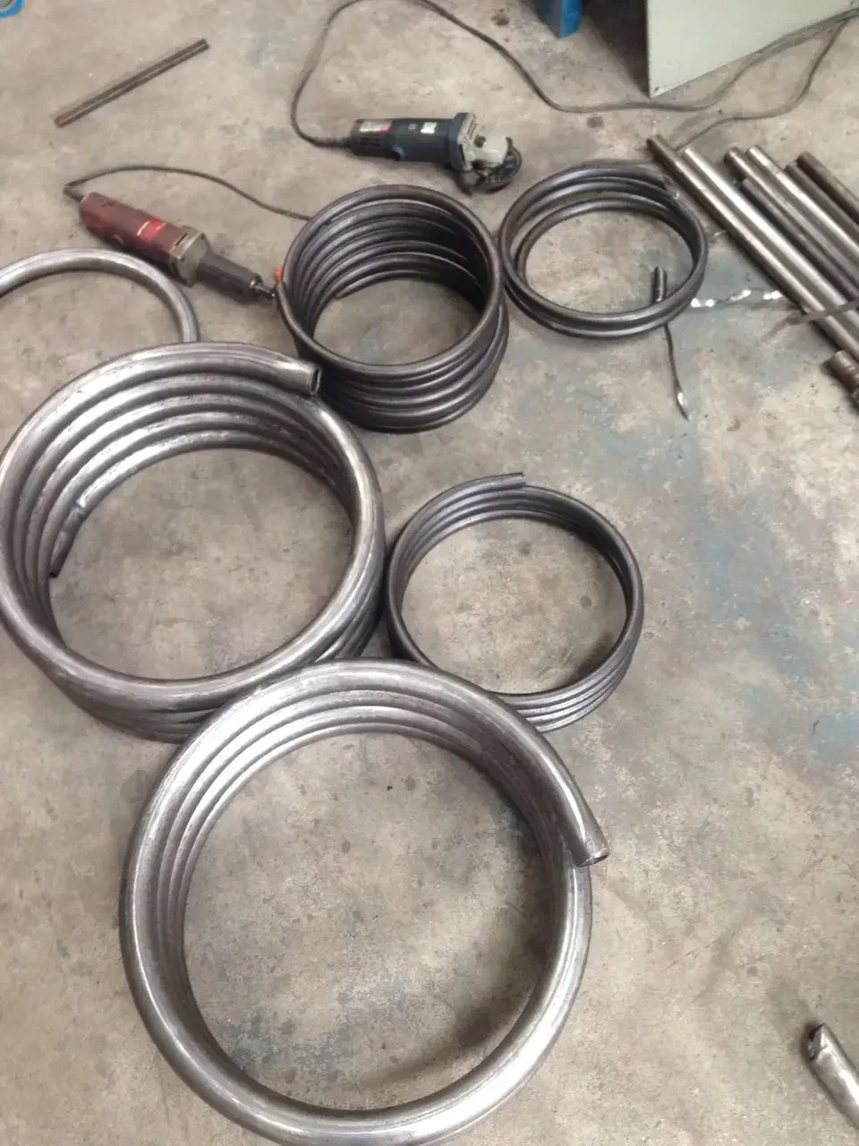 2026  nbCNC Automatic Coiler Vertical  Hydraulic Tube Coiler Stainless Steel Tube Copper Tube Coiler for Steel Pipe Spring