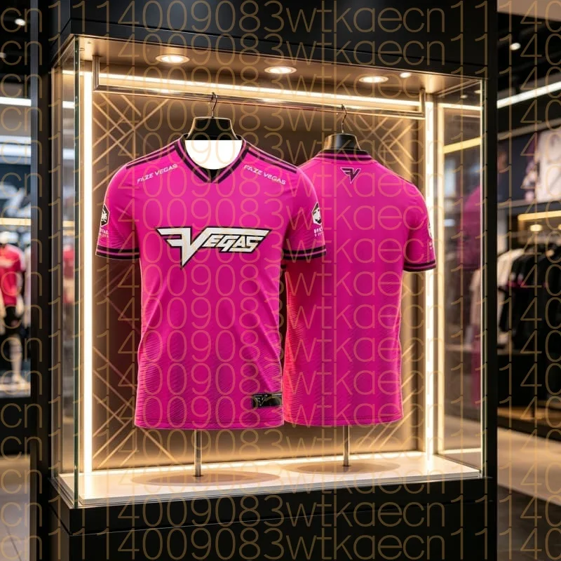 Camiseta Conmemorativa del Equipo COD League CDL FAZE VEGAS 2026 para Hombre, Ajuste Perfecto, Ropa de Playa Cómoda de Secado Rápido