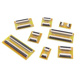 FPC FFC Flexible Flat Cable Extension Board 4 6 8 10 12 16 20 30 40 45 50 54 60PIN AWM 20624 20706 20861 105C 60V VW-1 Connector