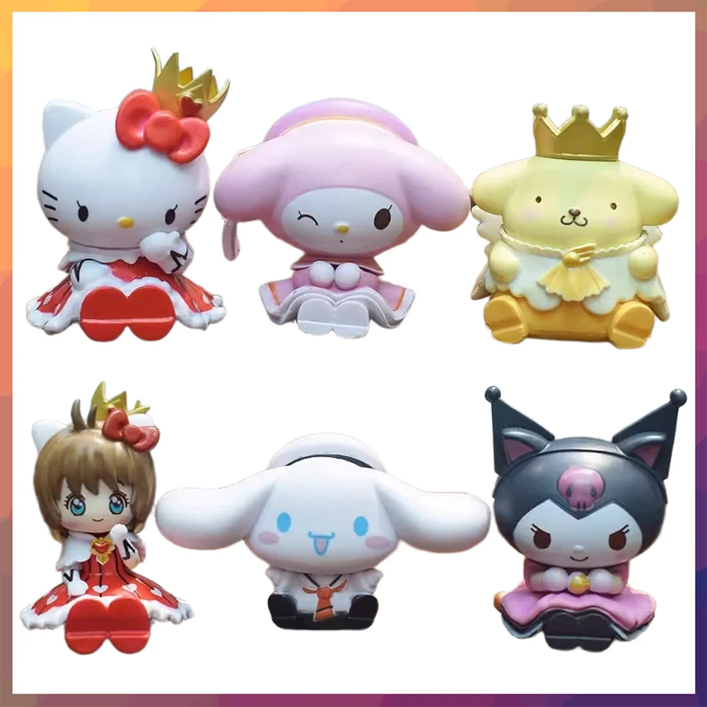 

New Original Gashapon Card Captor Anime Figure Sitting Doll Action Figure Toys For Boys Girls Kids Children Birthday Gift
