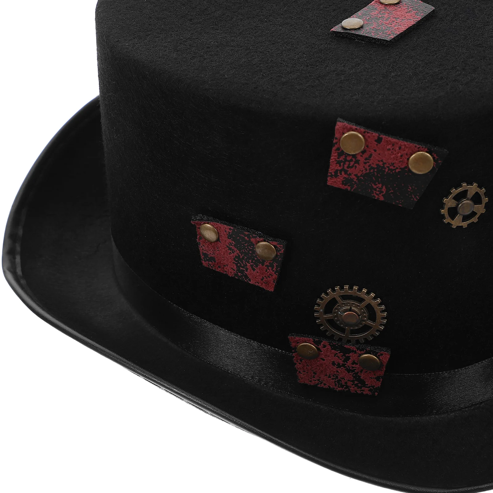 หมวกวินเทจพังก์ หมวกโกธิคสตีมพังก์ สำหรับงานคอสเพลย์ ปาร์ตี้ฮาโลวีน งานคาร์นิวัล งานแฟนซี  สำหรับผู้ชาย ผู้หญิง และผู้ใหญ่