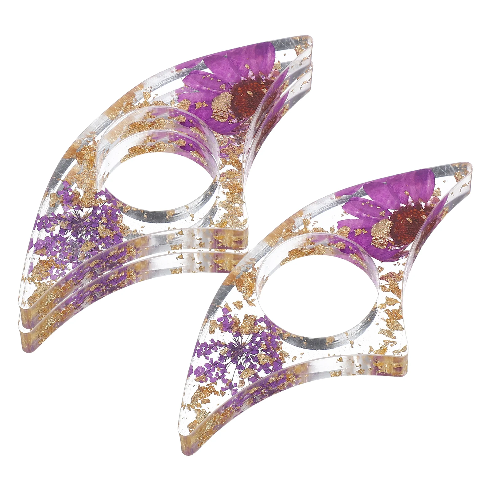 

3Pcs Stylish Resin Flower Thumb Page Holders Portable Lightweight Bookmarks for Reading Anywhere Ideal for