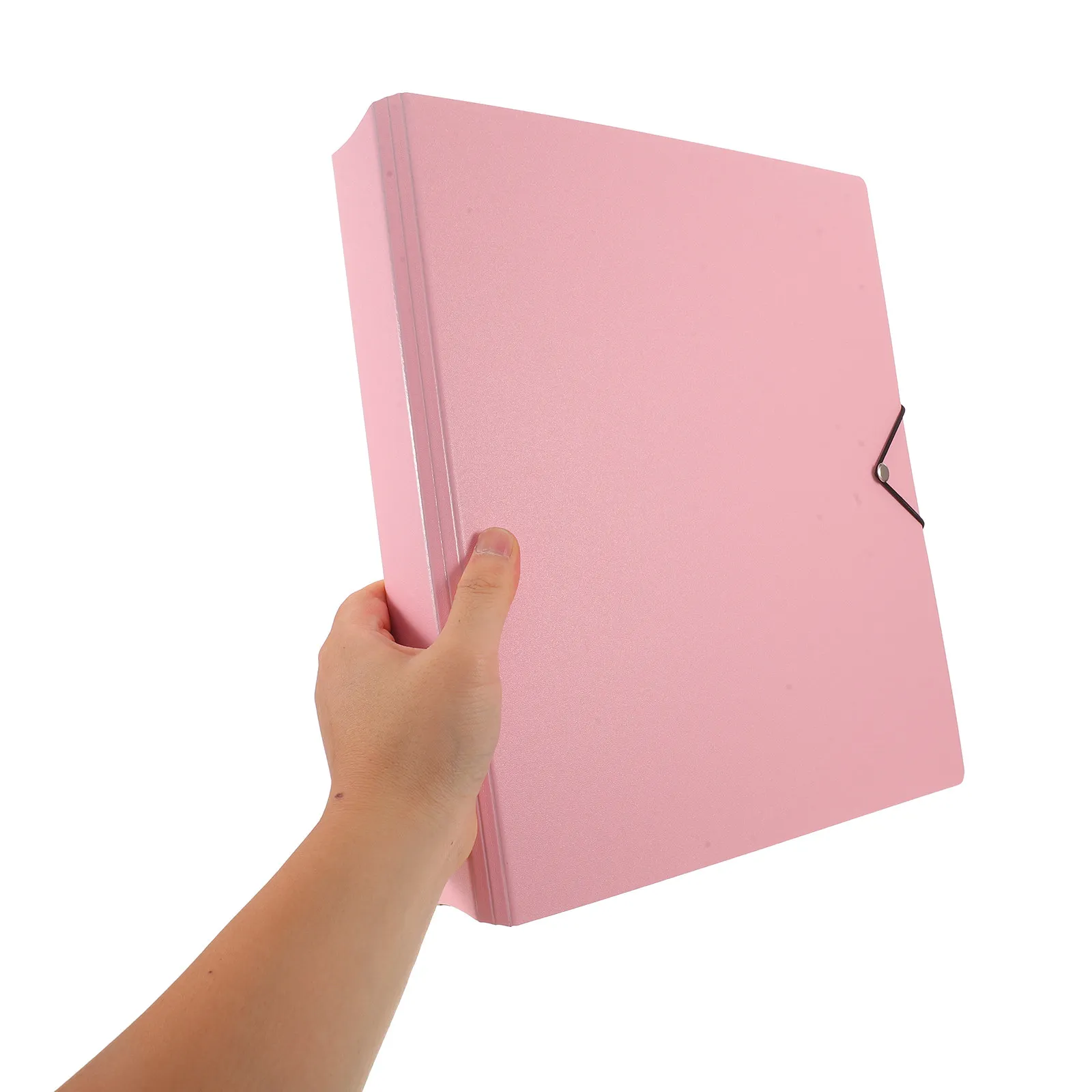 A4 Kpop Photocard Binder Pink 25 Pages 9 Pocket Instant Film Album Postcard Holder Album Gift Photocards Binder