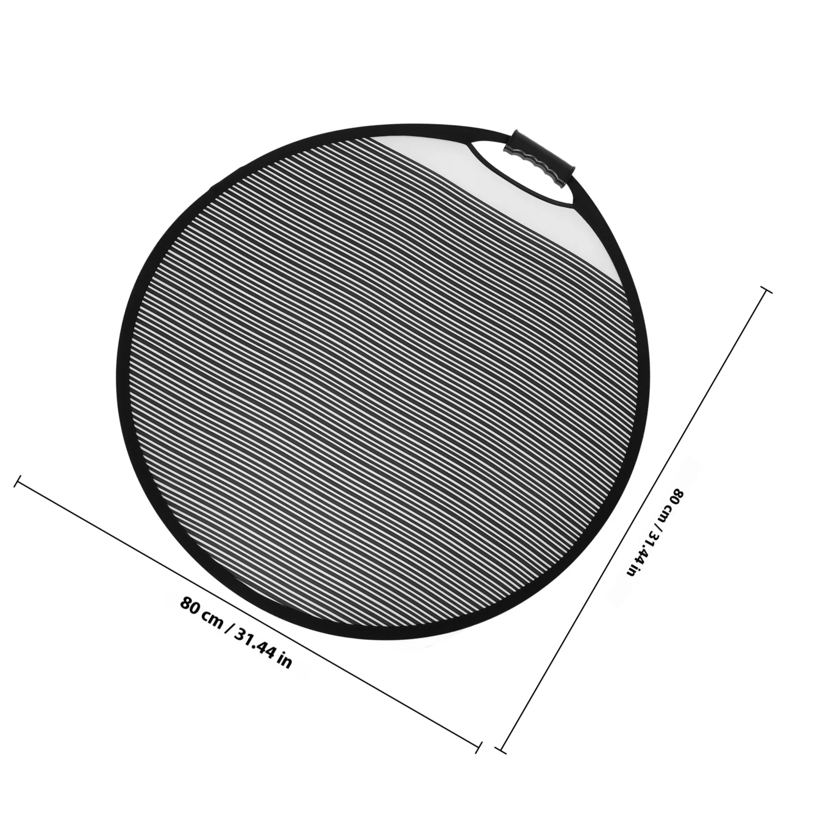 لوحة عاكسة مخططة محمولة 80 سم محمولة للكشف عن دنت السيارة وإصلاح لوحة عاكس دنت مرنة #5