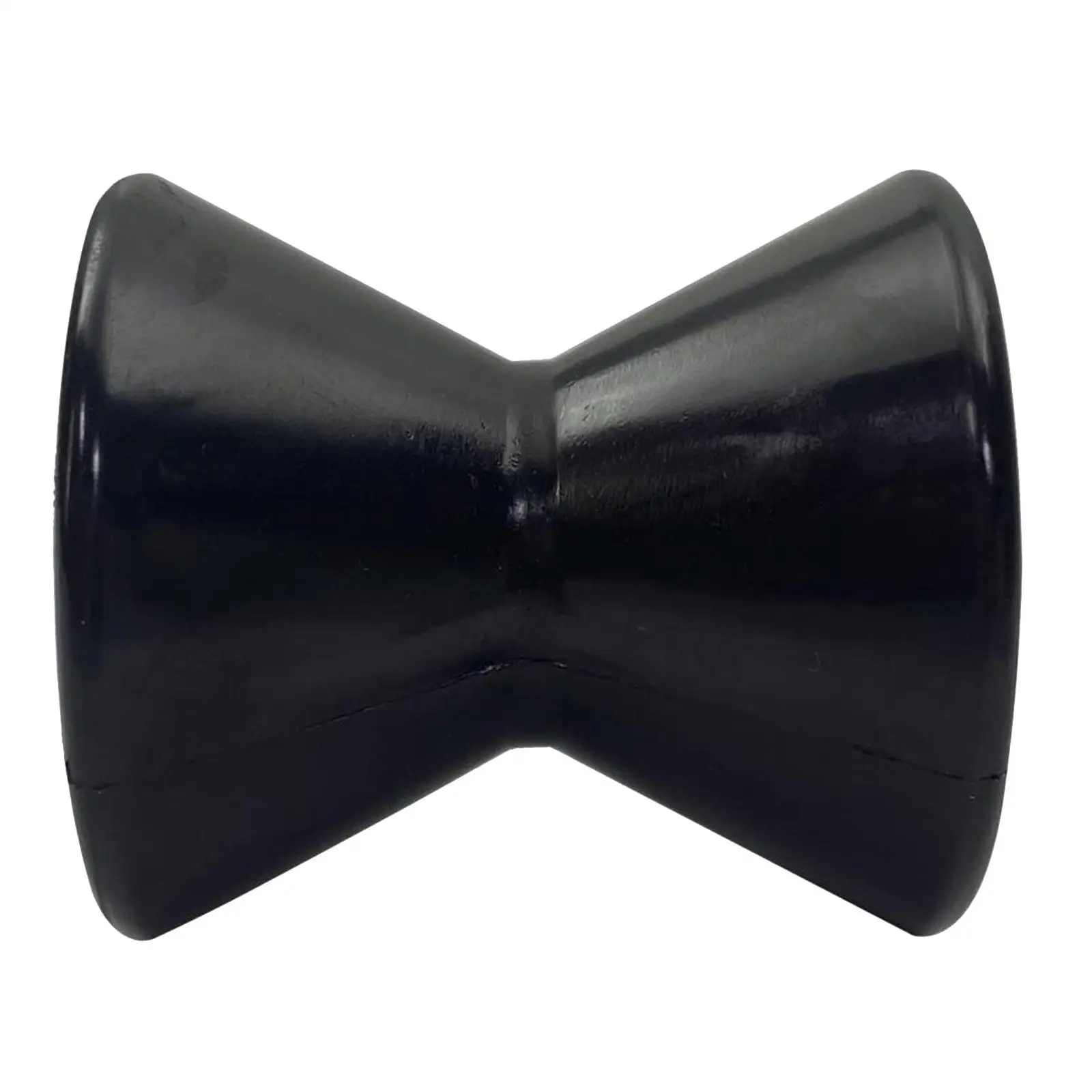 

Bow Roller 3.5" Attachment Professional Durable High Performance Replacement Black Accessories Rubber Bow Roller Trailer Parts