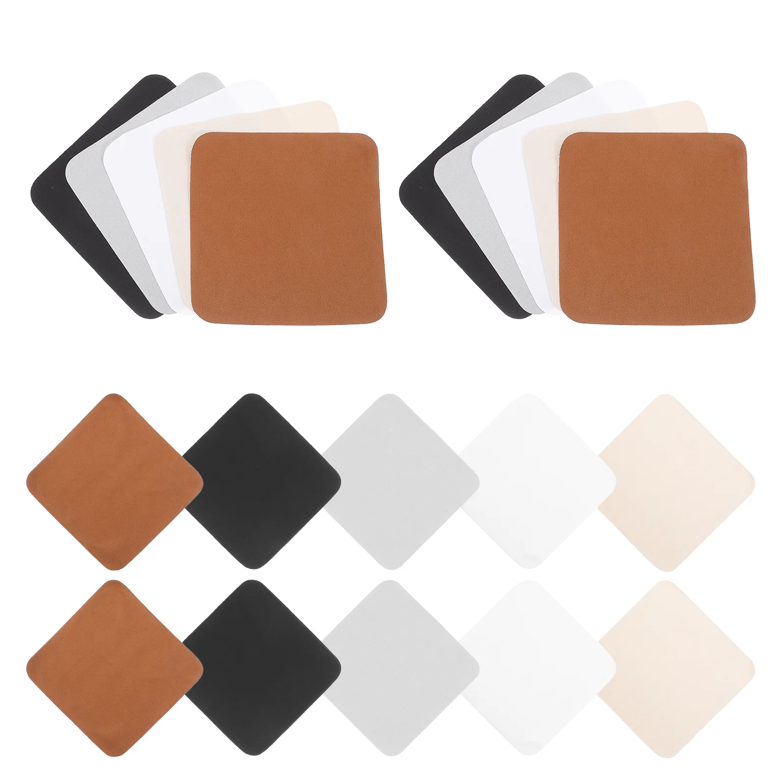 

25pcs Multifunctional Cleaning Cloth Suede For Eyeglasses Laptop Smartphone Jewelry Camera Lens Portable Reusable Streak-Free