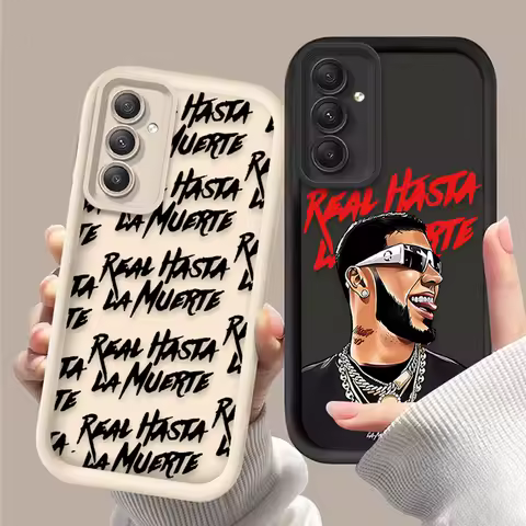 Hot Rapper Anuel AA Phone Case for Samsung Galaxy A55 A35 A24 A25 A15 A16 A06 A05 A05S A13 A23 A12 A22 A32 A52 A71 A51 4G Cover