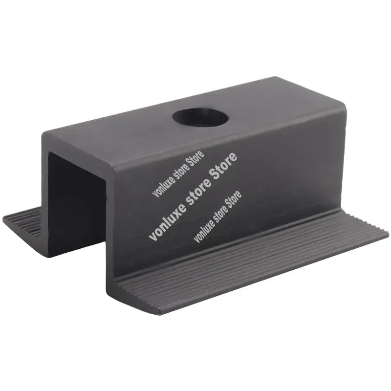 10 X Centre Clamp PV Solar Panels, Black, Module Clamp For All Frame Heights, Solar Panels Bracket For Solar Panels Roof-Hot