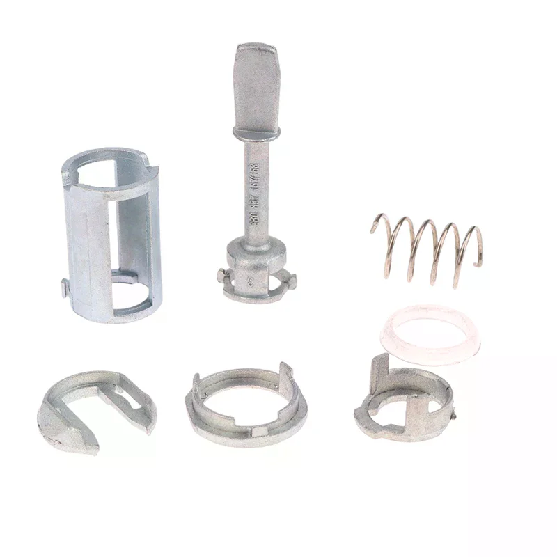 7Pcs Metal Door Lock Cylinder Barrel Repair Kit OE 3B0 837 167/168 For Car Lock Cylinder Accessories