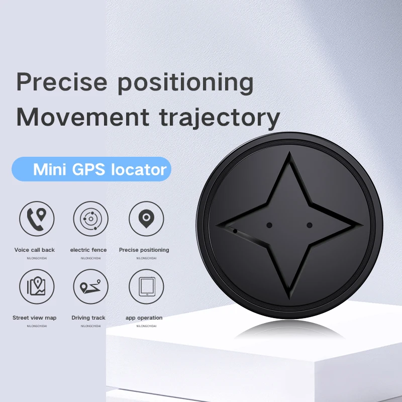 Beidou GPS Circular Positioning Tracker Vehicle Tracking Device Mobile Phone Audio Recording Vehicle Circular Wireless Tracker J