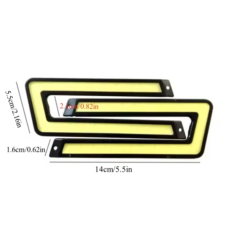 Luzes diurnas para Fiat Ducato, Citroen Relé, Peugeot Boxer, Motorhome LED Lights, Acessórios para carros, Peças de interiores, DRL