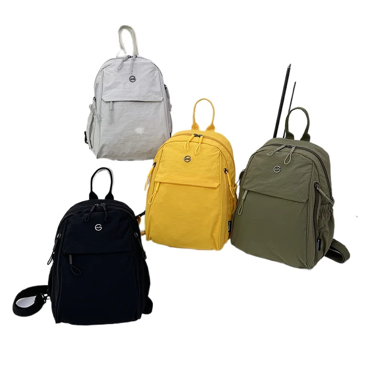 

Korean Style Backpack Women Lightweight Large Capacity Travel Bag Casual Daypack Small Rucksack for School College Girls