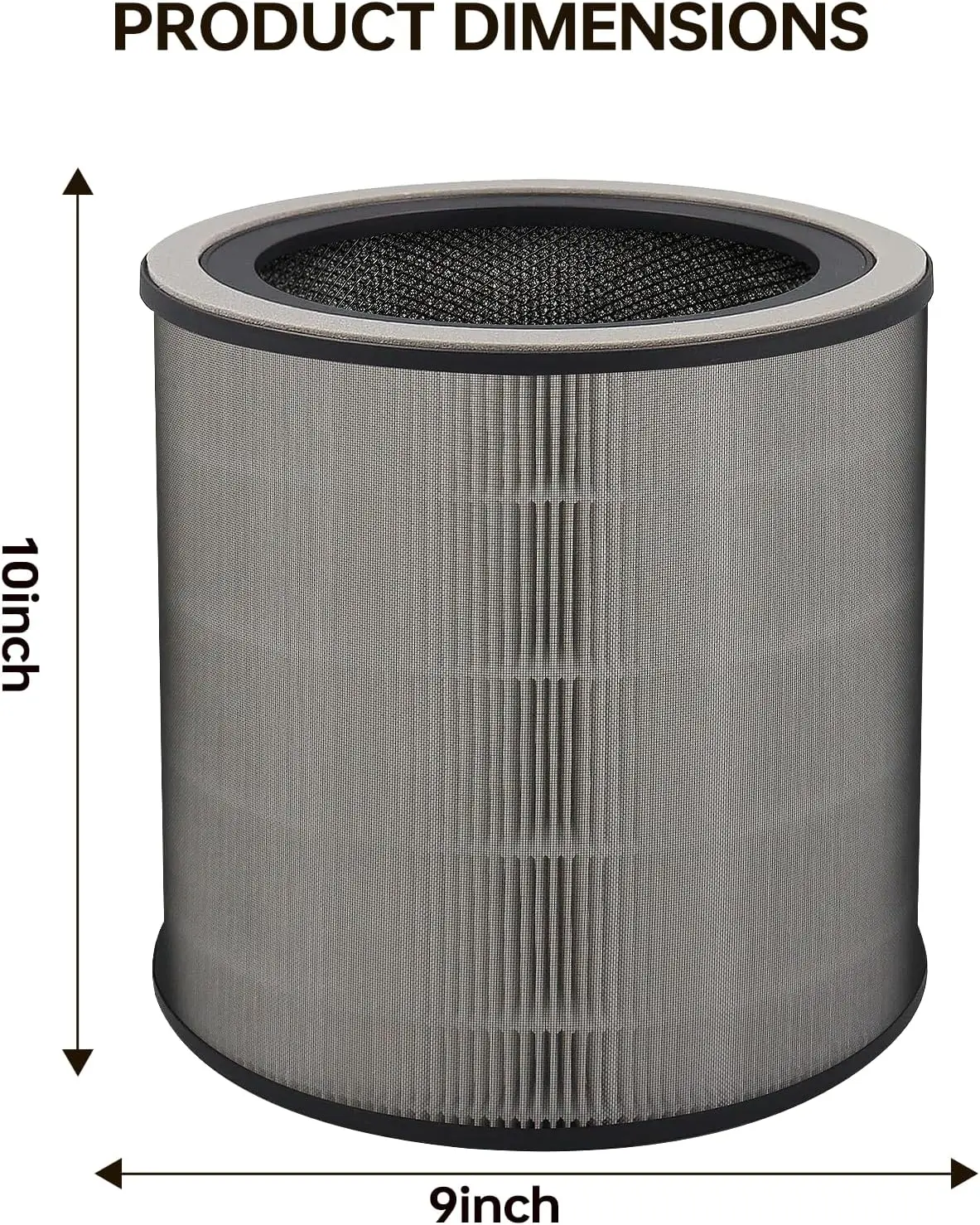 T810 Replacement Filter Compatible with Winix T810, 3-in-1 High Efficiency Replacement Filter, Part 1712-0118-00, 2 Pack