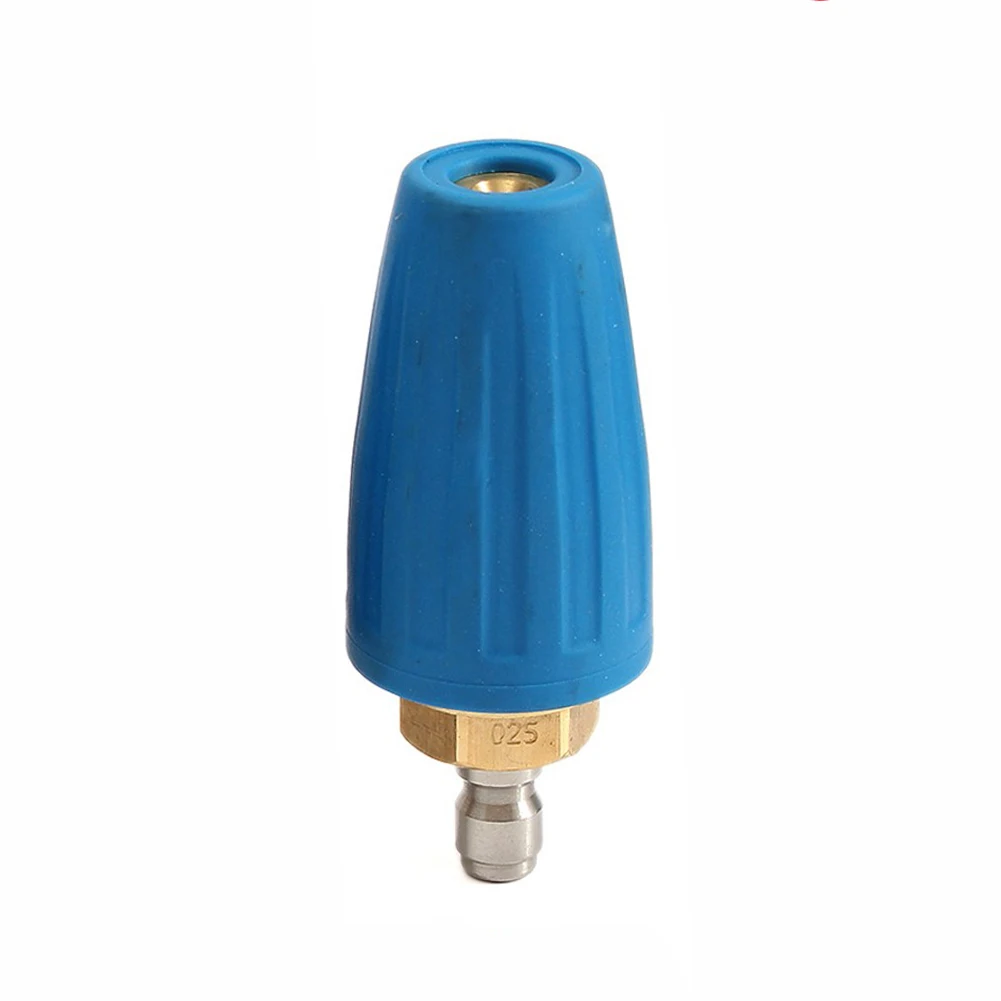 

Насадка для мойки высокого давления, вращающаяся турбонасадка высокого давления, шайба 1/4, 2,5-4 галлона в минуту, 5000 фунтов на квадратный дюйм, инструмент для очистки распылительного наконечника