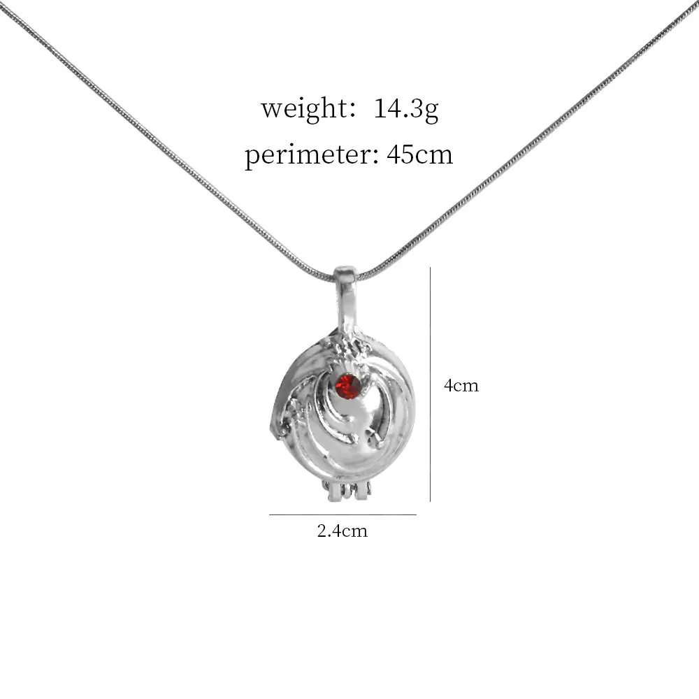 Movie The Vampire Diaries Necklace Elena Gilbert Fashion Vervain Verbena Pendant Jewelry Men Women Christmas Party Gifts