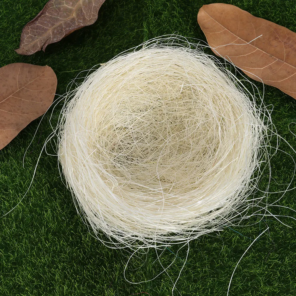 

10pcs Simulation Bird Nest Decor Artificial Nest For Easter Ornament Garden Lawn Park Home Office Hotel Restaurant Decorative