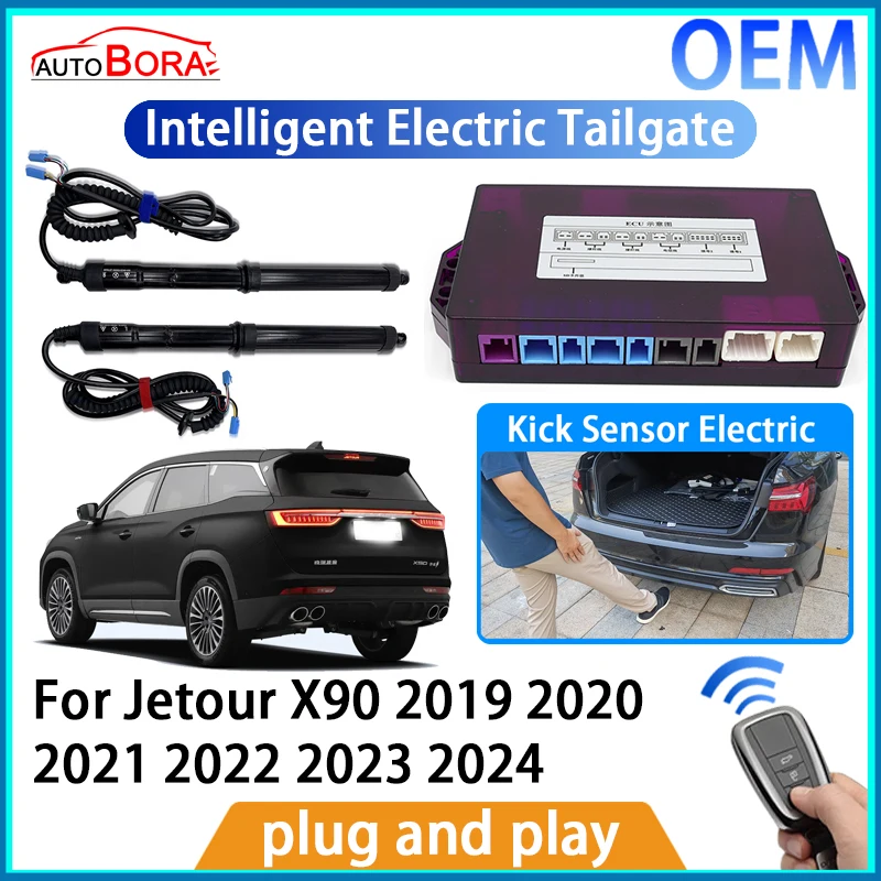 

ZhuCamX Intelligent Electric Tailgate Automatic Lifting Kit Remote Control Opener Trunk for Jetour X90 2019~2024