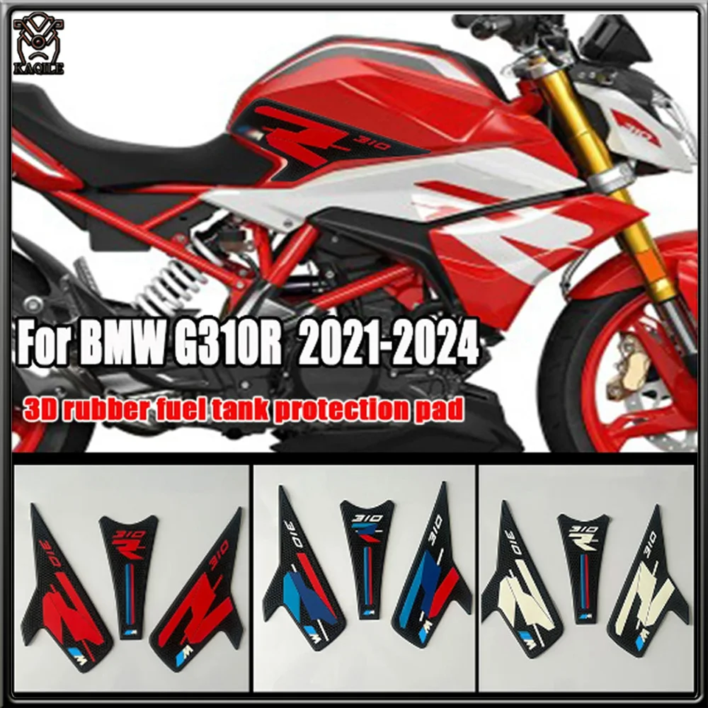 

For BMW G310R G 310 R 2021-2024 Motorcycle Non-slip Side Tank Knee Pads Set Grip Anti Slip Fuel Tank Pad Protection Stickers