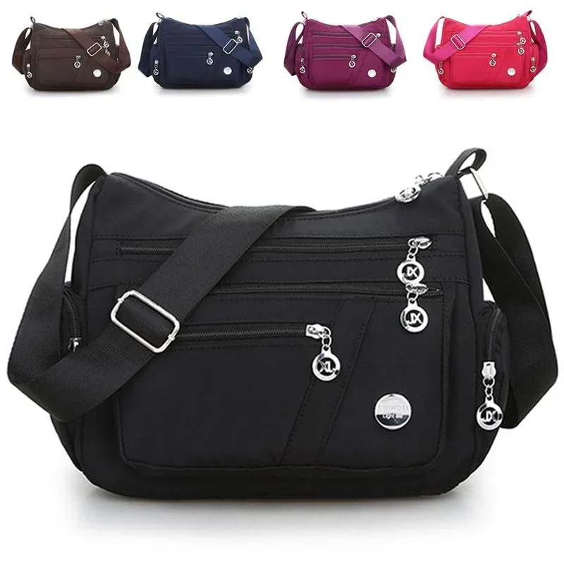 KISMIS 1PC Fashion Women Single Shoulder Bag Crossbody Bag Casual Handbags Messenger Bag Waterproof Oxford Bag