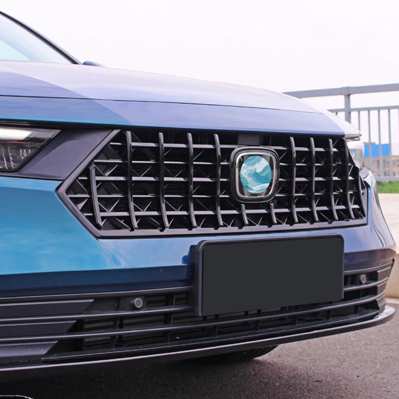 

Для Honda Accord 2023 2024, передний бампер из АБС-пластика, гоночная решетка, решетки, сплиттер, накладка, комплект кузова